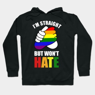 supportive straight friend Hoodie